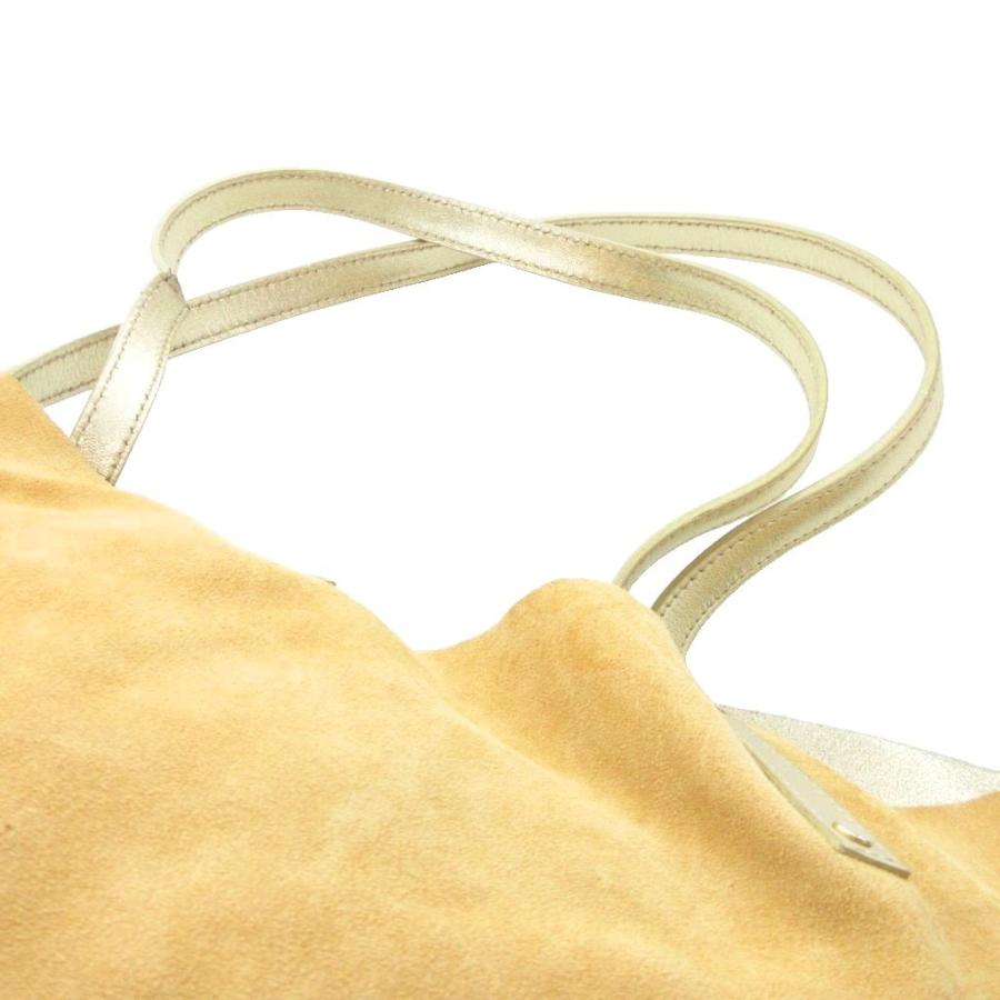 ティファニー TIFFANY & CO. メタリック リバーシブル トートバッグ