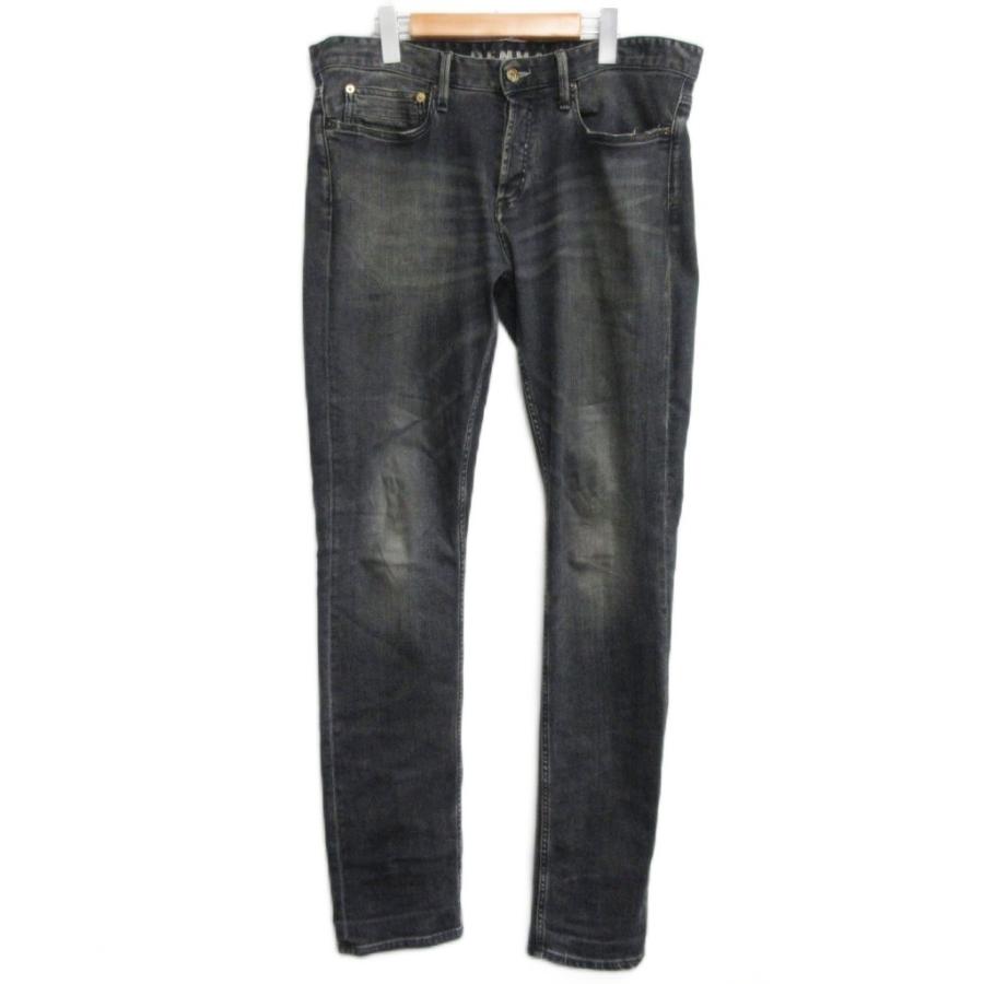 ⭐︎美品DENHAM⭐︎SKIN MIJFBLブラック ストレッチデニムパンツ33