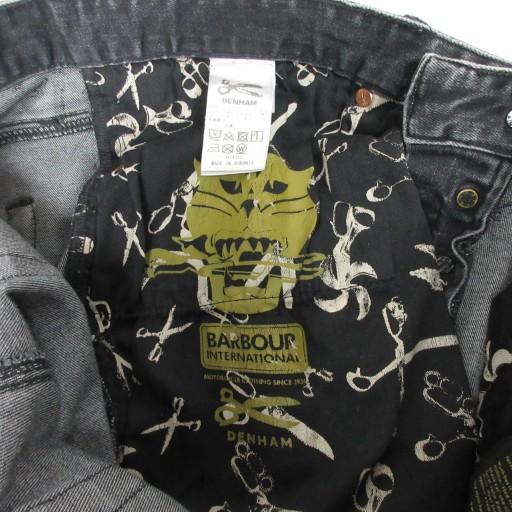 デンハム DENHAM × バブアー BARBOUR コラボ RAZOR DBPG デニムパンツ