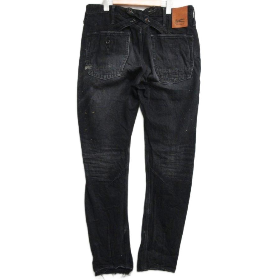 デンハム DENHAM CROSSBACK MIJECP デニムパンツ ジーンズ ダメージ