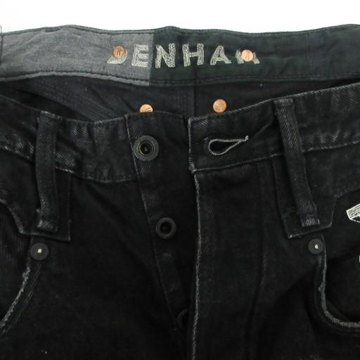 【中古】デンハム DENHAM CROSSBACK MIJECP デニムパンツ ジーンズ ダメージ加工 リペア加工 ペイント クロスバック34 デンハム DENHAM CROSSBACK MIJECP デニムパンツ ジーンズ ダメージ