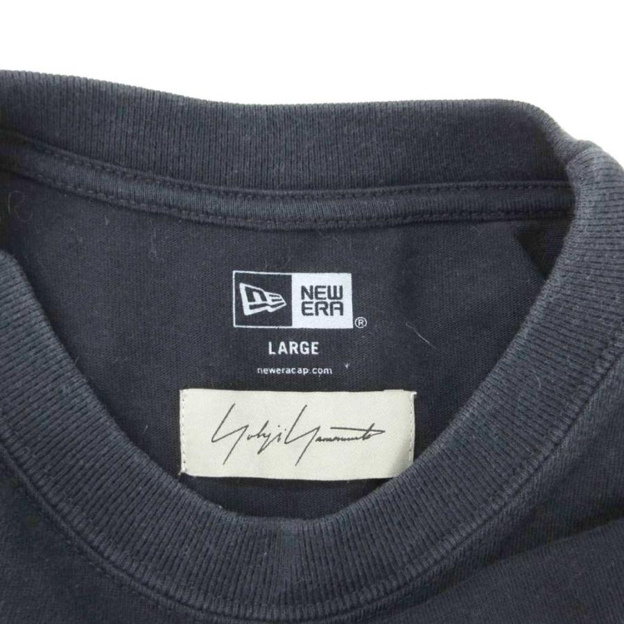 Yohji Yamamoto NEW ERA コラボ　XXL 黒 Tシャツ ヨウジヤマモト」×「ニューエラ」コラボシリーズからヘッドウエアとT