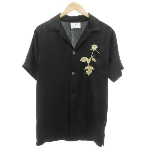 ミハラヤスヒロ MIHARA YASUHIRO エンブロイダリー オープンカラー