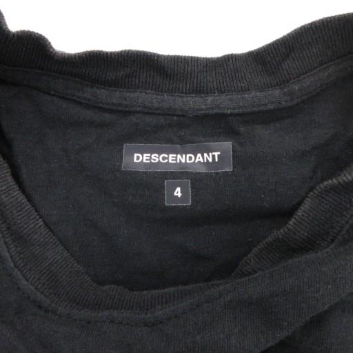ディセンダント DESCENDANT Tシャツ 半袖 クルーネック ロゴプリント 4