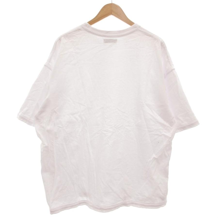 カウラム CAHLUMN by A.H. Tシャツ 半袖 XL クルーネック 白 ホワイト