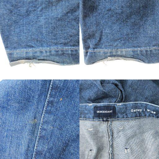 ディセンダント DESCENDANT ワイド Galley デニム パンツ ジーンズ