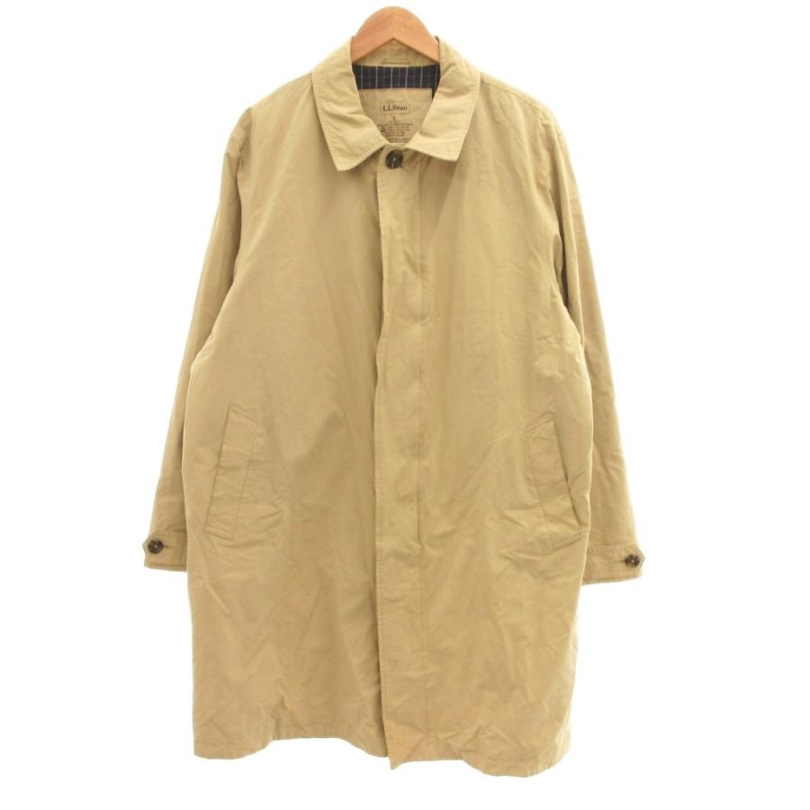エルエルビーン L.L.BEAN ステンカラーコート ジャケット 比翼 ロング