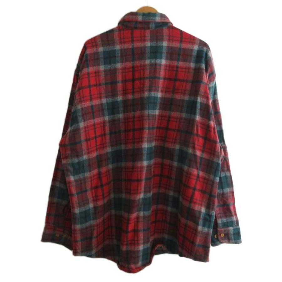 ビッグマック BIG MAC 美品 80s 三角タグ ヘビーネル ネルシャツ USA製