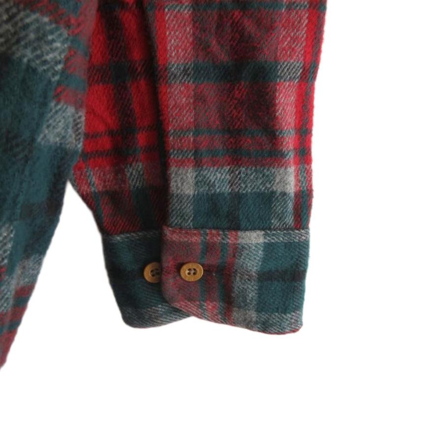 ビッグマック BIG MAC 美品 80s 三角タグ ヘビーネル ネルシャツ USA製