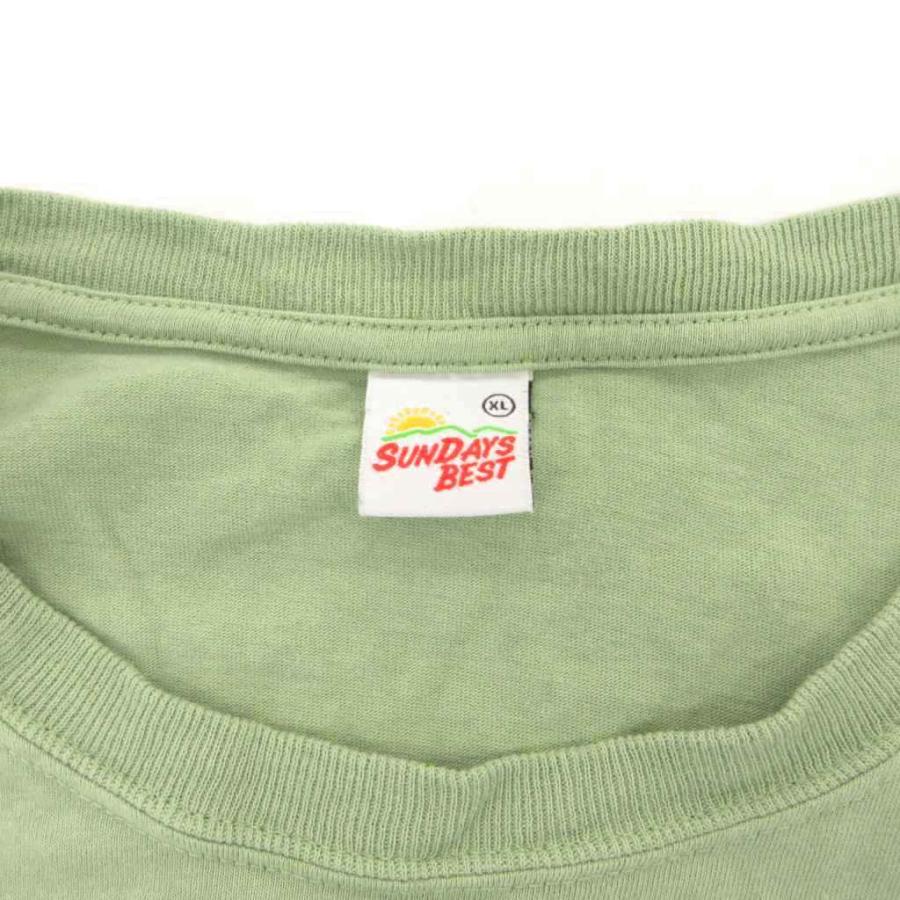サンデイズベスト SUNDAYS BEST ポケットTシャツ ロンT 長袖 XL クルー