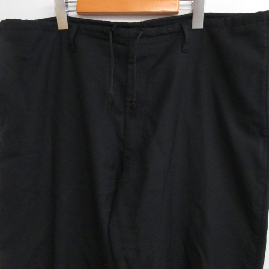 グラウンドワイ ヨウジヤマモト GroundY GABARDINE DRAWSTRING PANTS