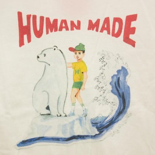 ヒューマンメイド HUMAN MADE 美品 Tシャツ M 半袖 しろくま 五月女
