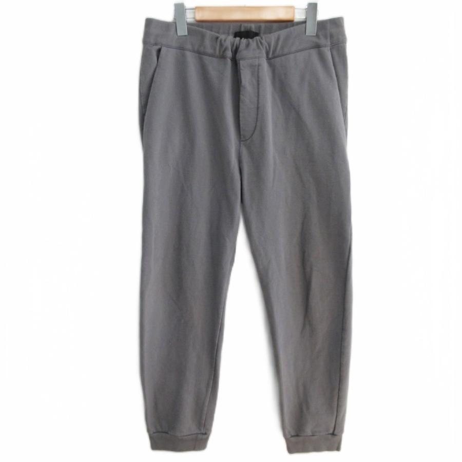 【中古】プラダ PRADA 2019年 スウェットパンツ ジョガーパンツ ナイロン切替 ラバータグ 裾絞り 国内正規 L ■MNK2 PRADA（プラダ） PRADA 2019年 スウェットパンツ ジョガーパンツ