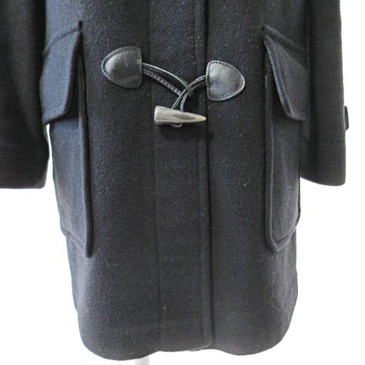 BURBERRY BRIT ダッフルコート ウール　ノバチェック　ブラック　40 バーバリーブリット BURBERRY BRIT ウール ダッフルコート ジャケット