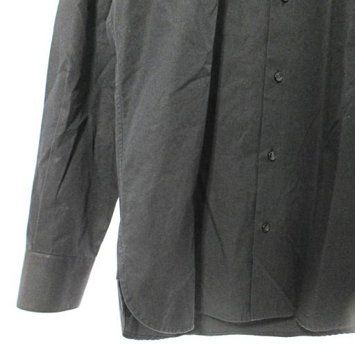 【中古】サンローラン パリ SAINT LAURENT PARIS 2021 シャツ 長袖 36 黒 ブラック 1104 ■MNK2 メンズ サンローラン パリ SAINT LAURENT PARIS 2021 シャツ 長袖 36 黒