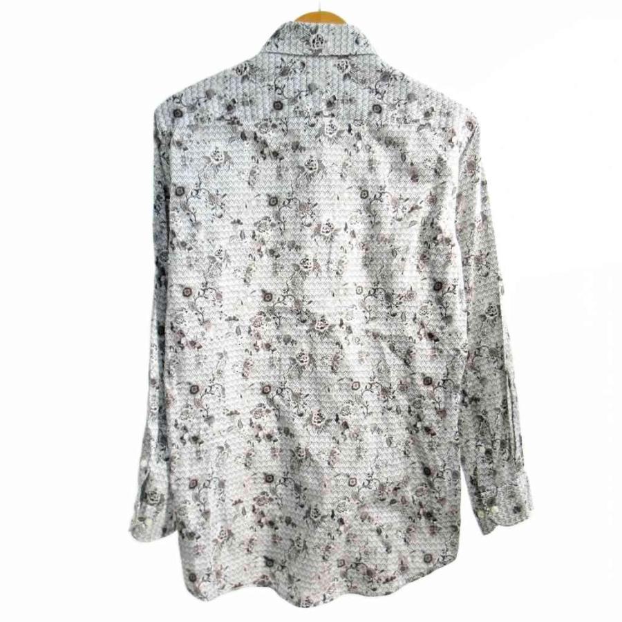 極美品○Lサイズ!!!エトロ ETRO 花柄 総柄 薔薇 ローズ フルーツ