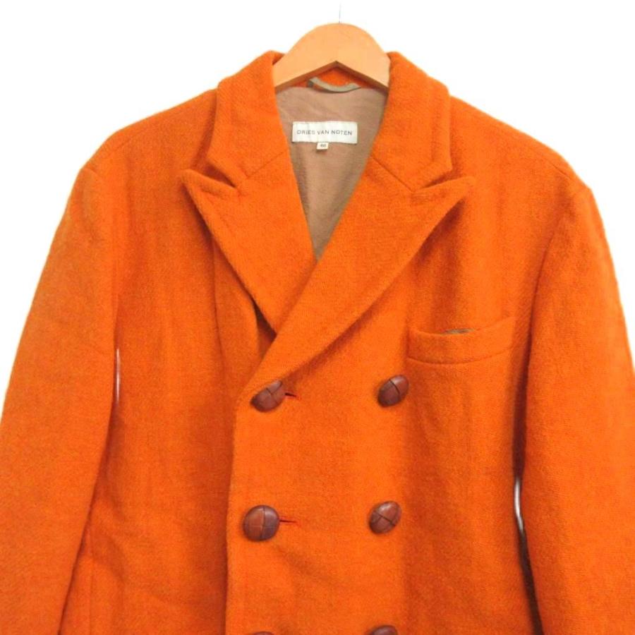 ドリスヴァンノッテン DRIES VAN NOTEN 90s アーカイブ ウール Pコート