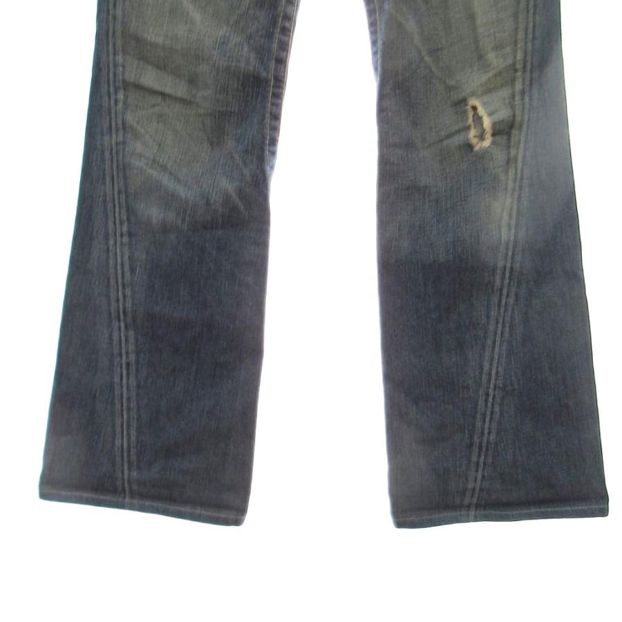 CIVARIZE(シヴァーライズ) ケミカルウォッシュ 加工スキニーデニム Y2K