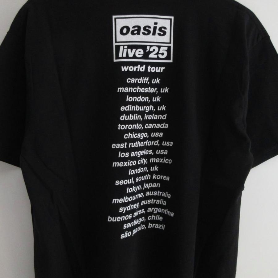 未使用品 OASIS LIVE 2025 Tour Photo Mono S/S Tee オアシス Tシャツ