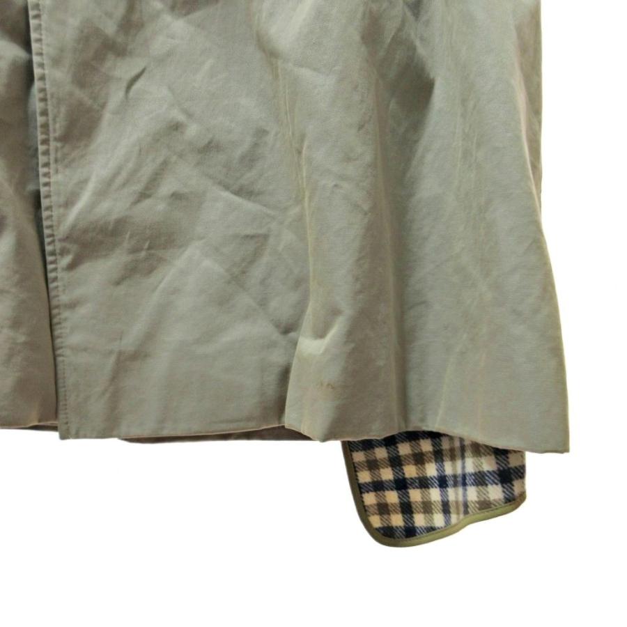 【中古】アクアスキュータム AQUASCUTUM Aqua5 トレンチコート ジャケット ライナー付き ベージュ 1124 IBO84 アクアスキュータム AQUASCUTUM Aqua5 トレンチコート ジャケット