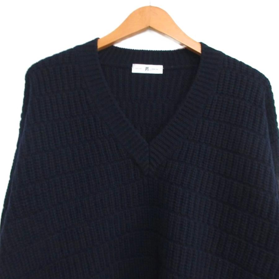 ピーティートリノ PT TORINO 美品 現行モデル ウール Vネック