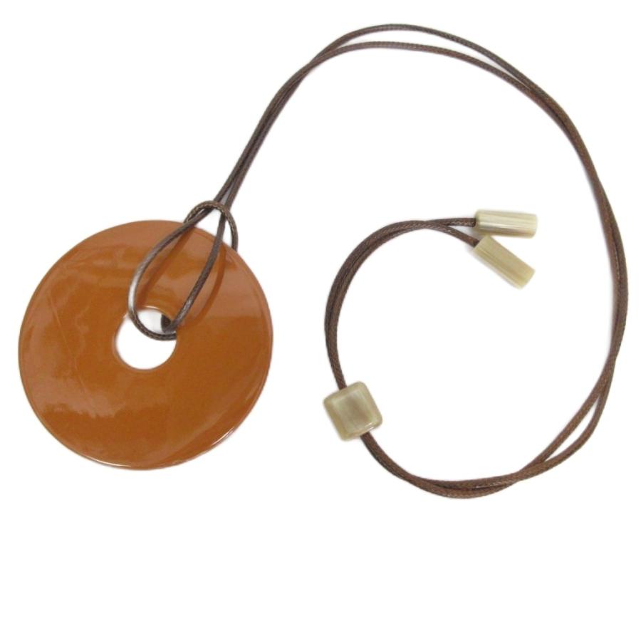 未使用品 ジュライ ナイン JULYNINE Buffalo Horn Necklace 