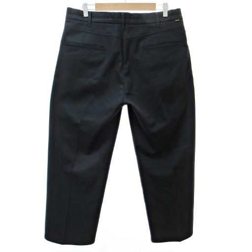 【期間限定価格】美品 sillage トラウザーパンツ 黒 Levi's（リーバイス） 現行 スタプレ トラウザー ブーツカット