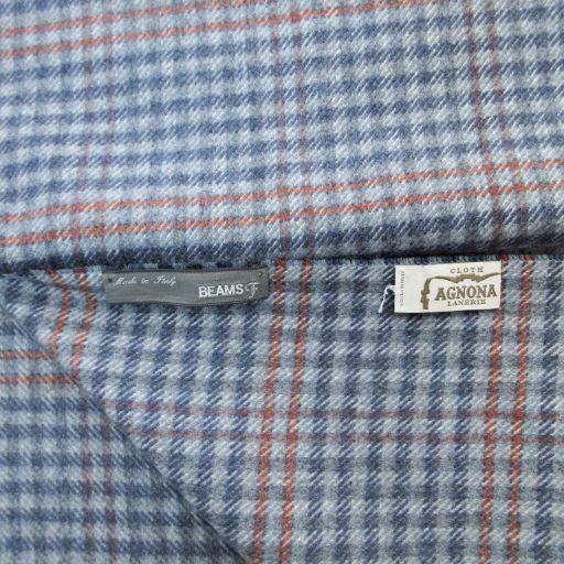 ビームスエフ BEAMS F 美品 別注 AGNONA アニオナ カシミア マフラー