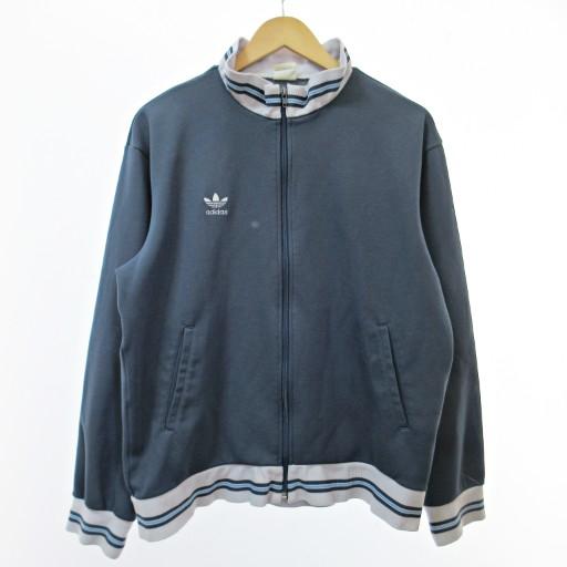 80s adidas ジャージ トラックジャケット デサント ビンテージ23 希少5号】 美品 80s adidas アディダス トラックジャケット ジャージ
