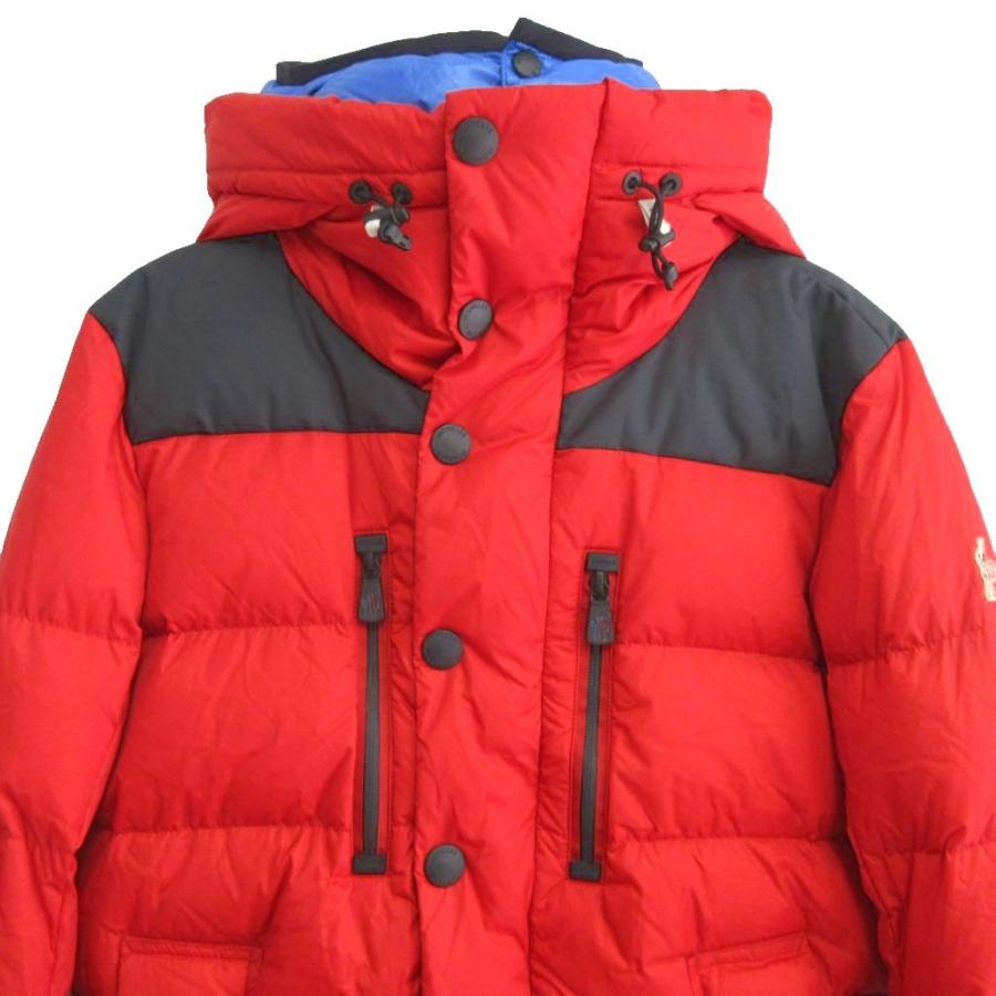 MONCLER Grenoble ダウンジャケット レッド MONCLER（モンクレール） 美品 Grenoble グルノーブル ローデンベルグ