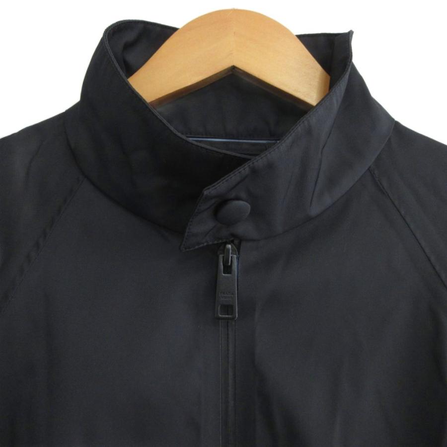 PRADA ブラック ジャケット PRADA（プラダ） PRADA 24SS シングルブレスト コットンジャケット