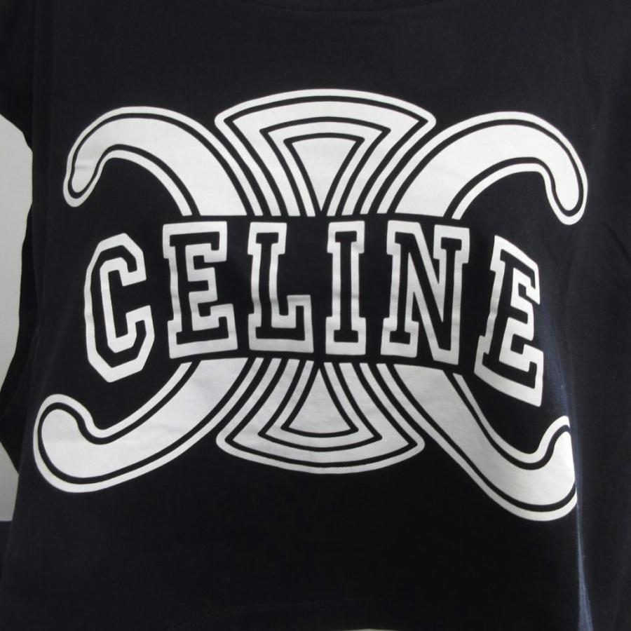 セリーヌ  23SS  2X17D671Q トリオンフロゴノースリーブTシャツ レディース L CELINE - セリーヌ 23SS 2X17D671Q トリオンフロゴノースリーブTシャツ
