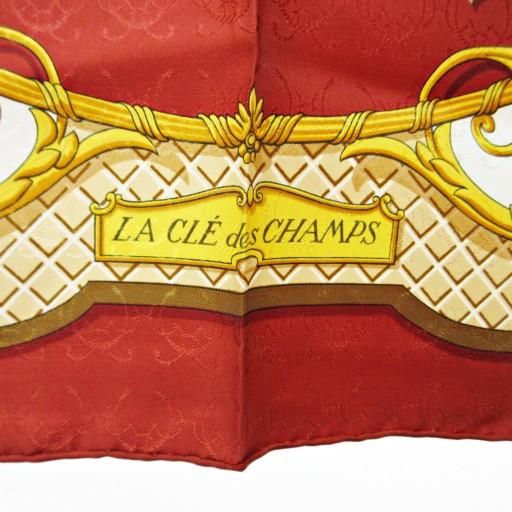 HERMES（エルメス） 美品 カレ90 LA CLE des CHAPS 自由の天地への鍵