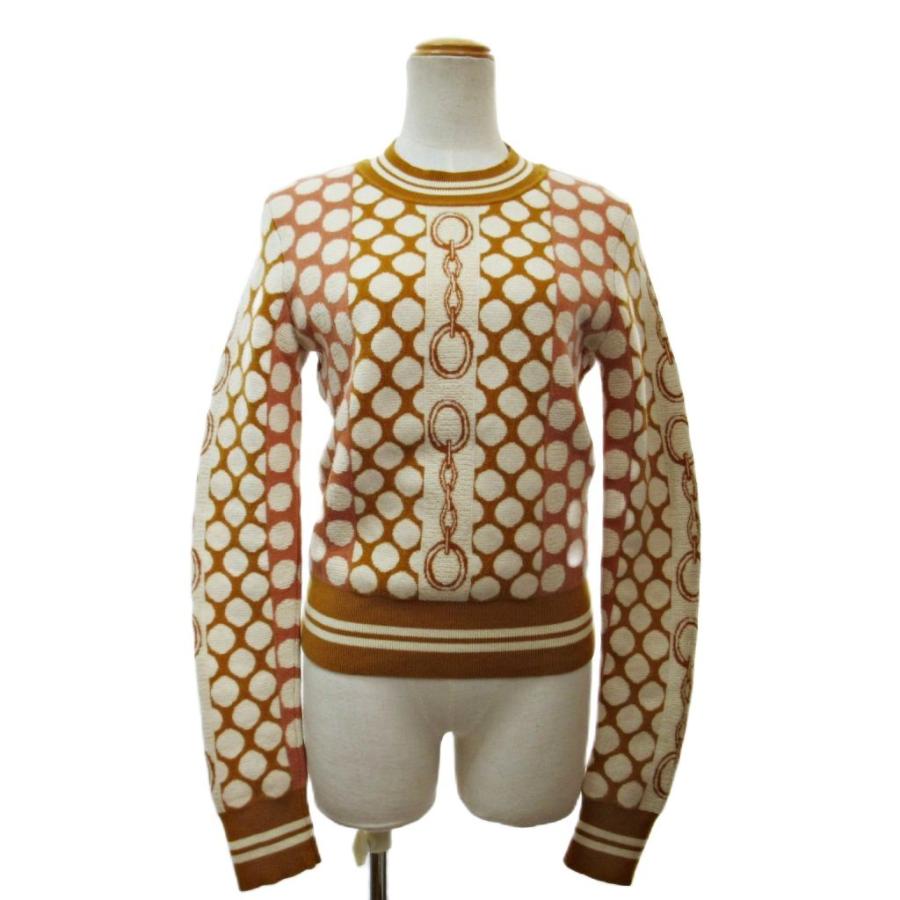 HERMES（エルメス） HERMES d'ancre and d'ancre 長袖 ニット セーター