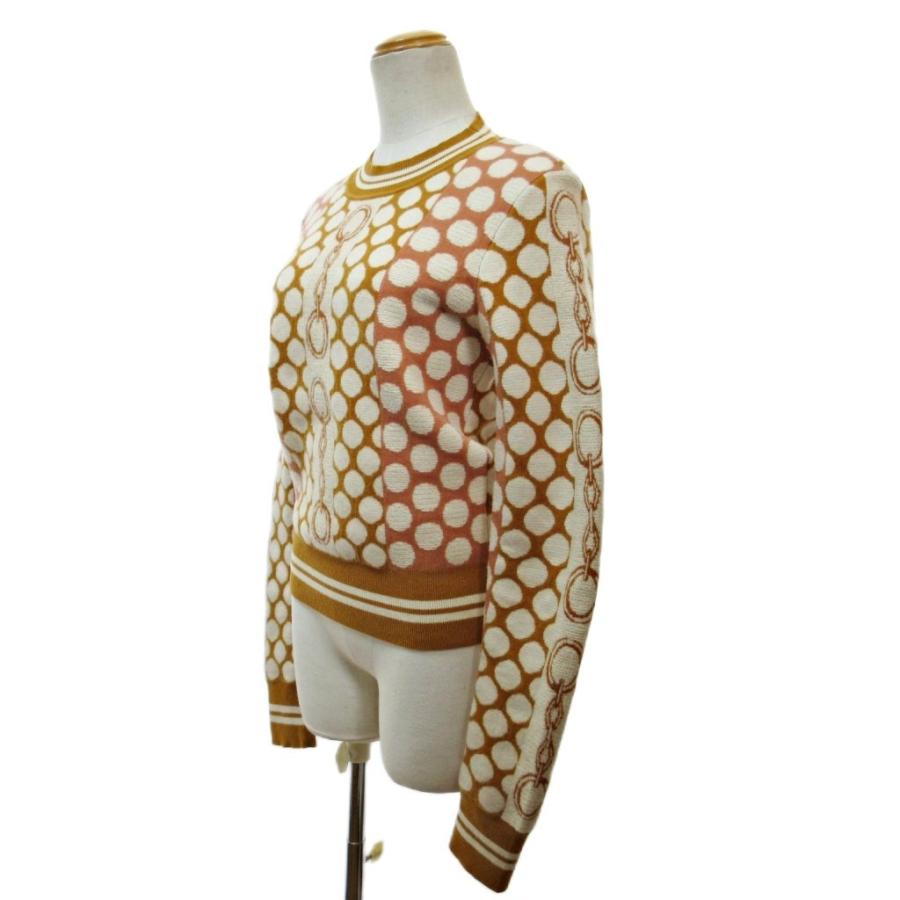 HERMES（エルメス） HERMES d'ancre and d'ancre 長袖 ニット セーター