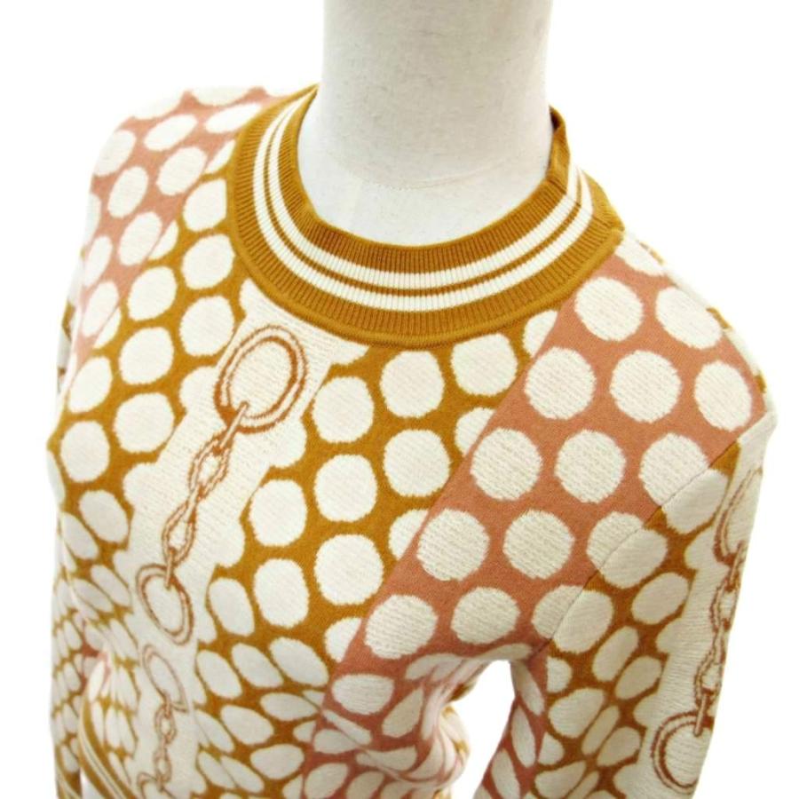 HERMES（エルメス） HERMES d'ancre and d'ancre 長袖 ニット セーター