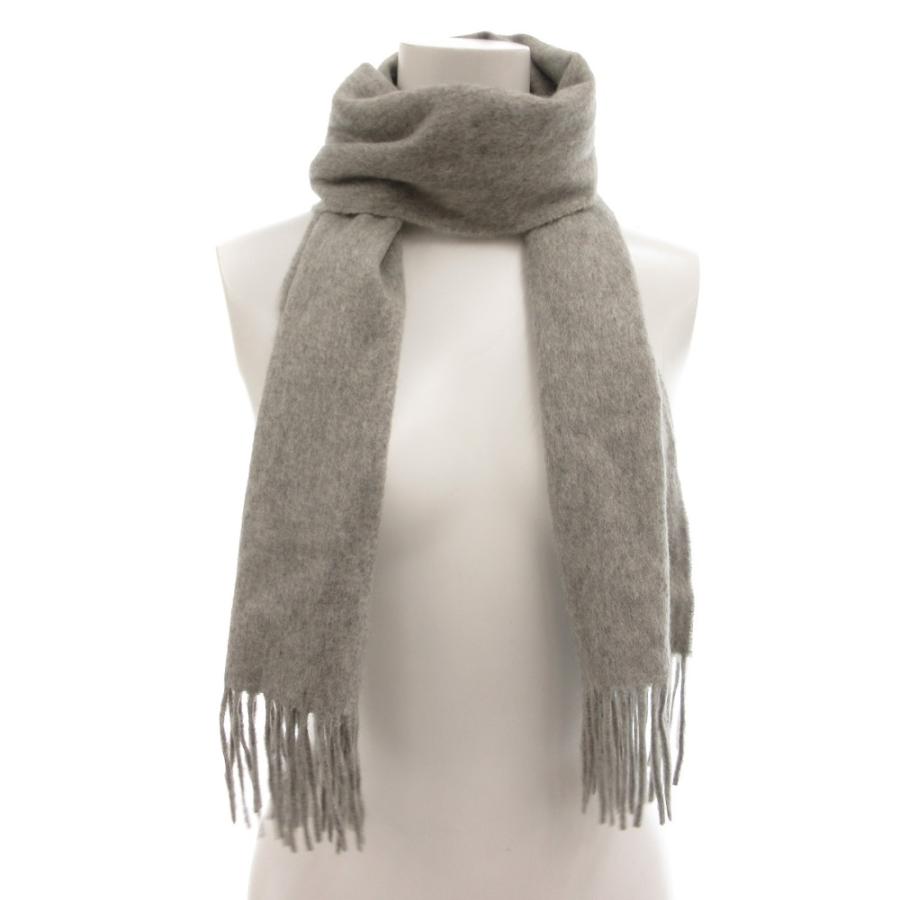 アクアスキュータム AQUASCUTUM マフラー ストール カシミヤ フリンジ