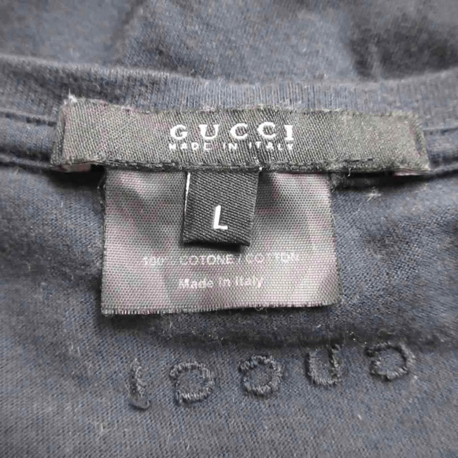 GUCCI（グッチ） GUCCI by TOM FORD トムフォード期 ロゴ刺繍 クルー