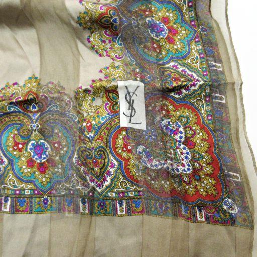 Yves Saint Laurent（イヴ・サンローラン） ヴィンテージ シルク