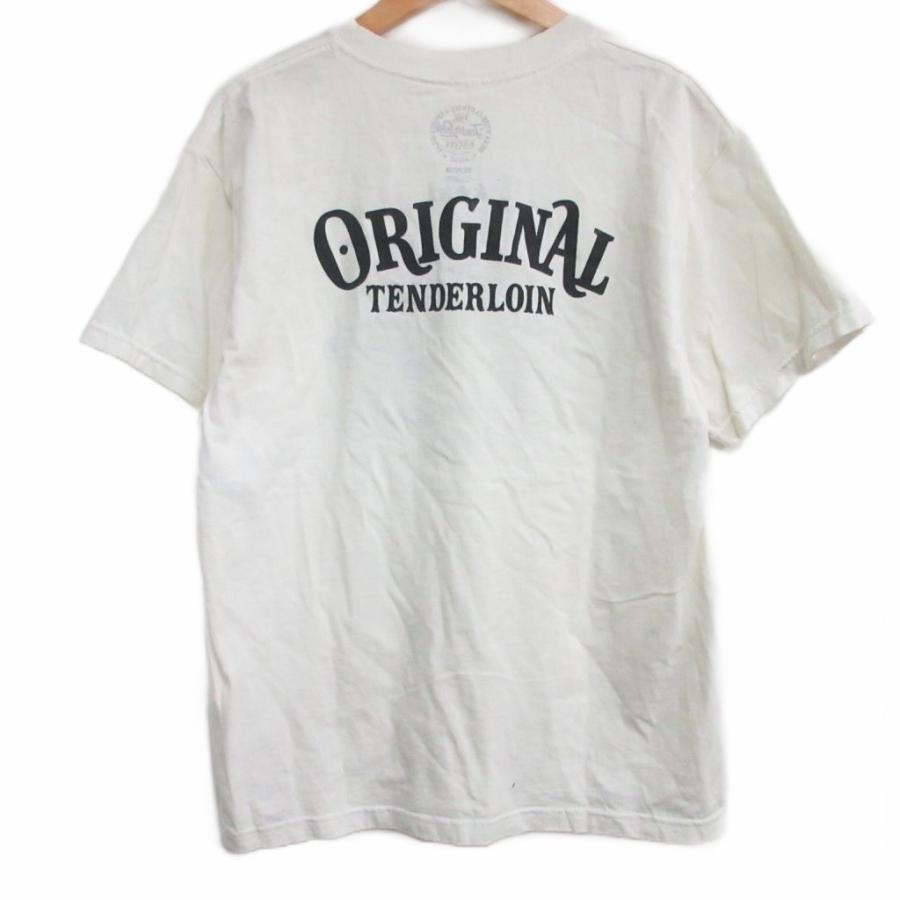 テンダーロイン TENDERLOIN スカル バンダナ Tシャツ 半袖 プリント