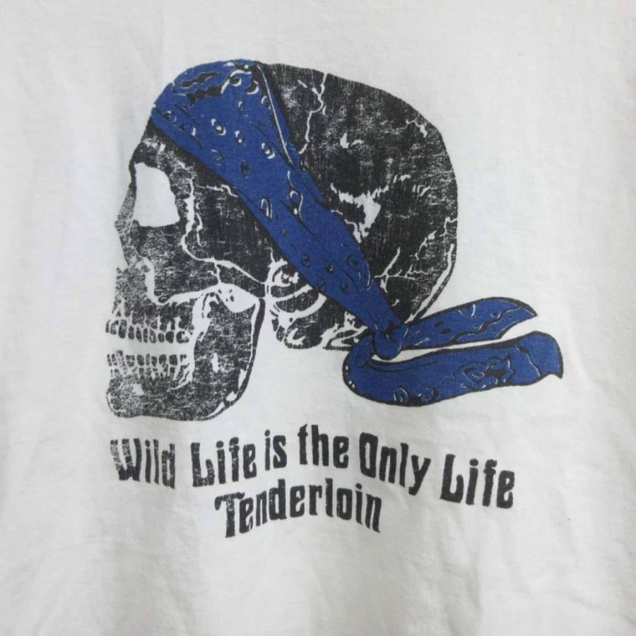 TENDERLOINテンダーロイン ボルネオバンダナ BANDANA SKULL テンダーロイン Tenderloin ボルネオスカル バンダナ ネイビー