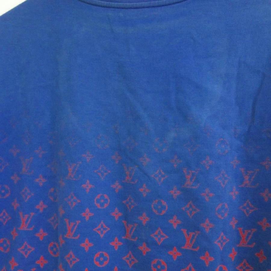 【中古】ルイヴィトン LOUIS VUITTON 21SS モノグラムグラディエント Tシャツ 半袖 S 青 ブルー RM212Q ■MNK3 ☆AA LOUIS VUITTON（ルイ・ヴィトン） LOUIS VUITTON 21SS モノグラム