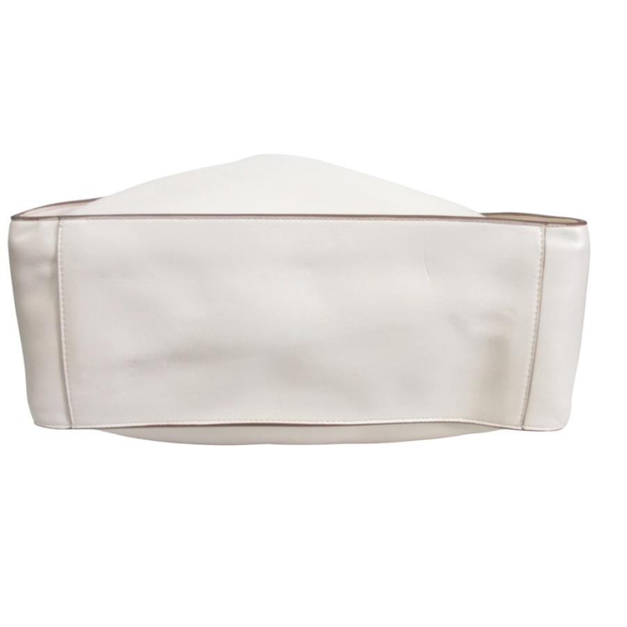 【中古】ステラマッカートニー 23SS 現行 トートバッグ サークルロゴ レザー アイボリー SP23 7B0031 W8542 ステラマッカートニー STELLA McCARTNEY 23SS 現行 トートバッグ