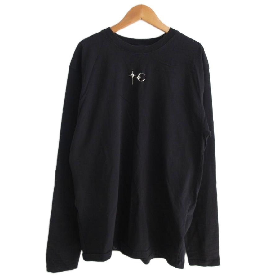 【中古】サグクラブ THUG CLUB 24SS TC BASICK Tシャツ スタッズ 長袖 ロンT 2 黒 ブラック TC24TS0803 メンズ サグクラブ THUG CLUB 24SS TC BASICK Tシャツ スタッズ 長袖 ロンT 2