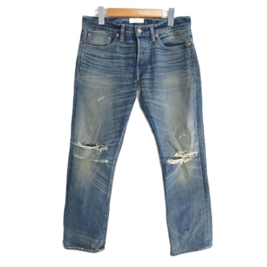 ロンハーマン Ron Herman ダメージデニム ジーンズ ボタンフライ USA製