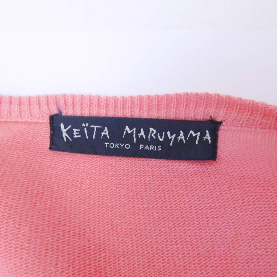 ケイタマルヤマ　オフホワイトビーズカーディガン　【値引き不可】 ケイタマルヤマ オフホワイトビーズカーディガン 【値引き不可】 中古