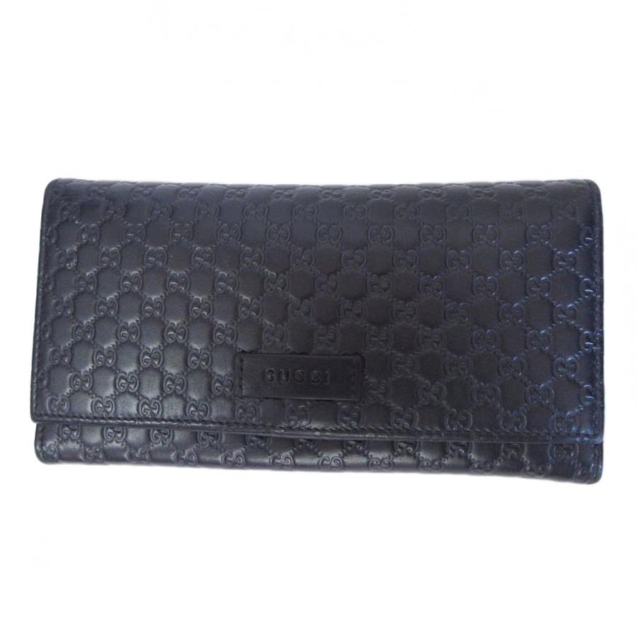 GUCCI（グッチ） マイクログッチシマ GG 長財布 ロングウォレット 二 