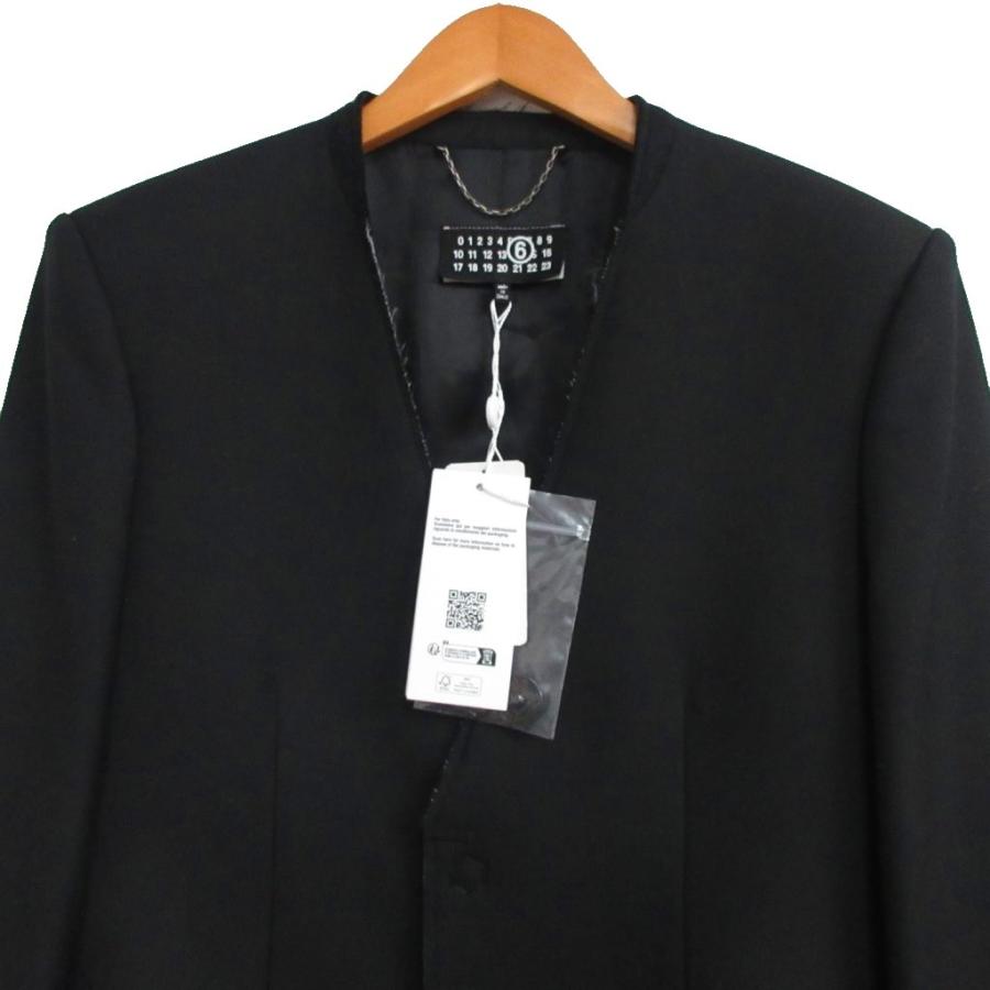 【最終値下げ】サイズ44 24SS メゾンマルジェラ　ノーカラージャケット　新品 MAISON MARGIELA マルジェラ ノーカラージャケット 46