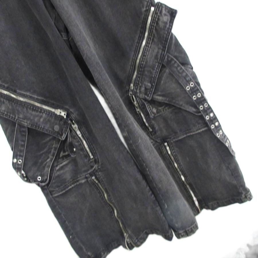 ノーフェイススタジオ NO FAITH STUDIOS 美品 23AW DENIM CARGO PANTS