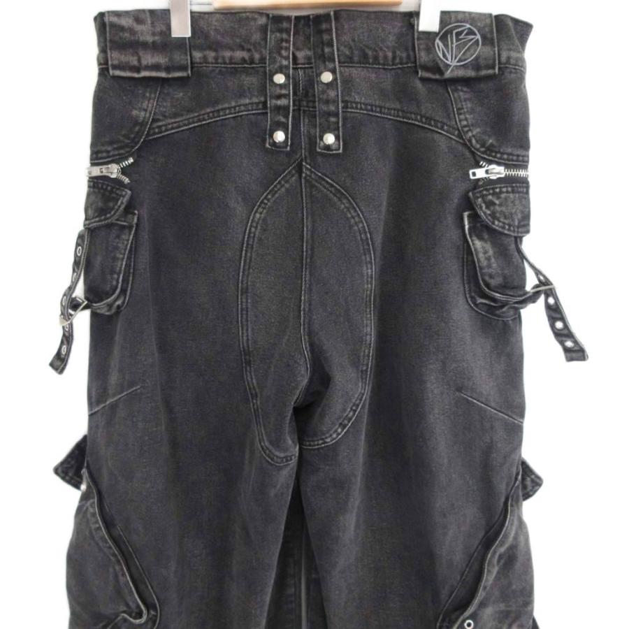 ノーフェイススタジオ NO FAITH STUDIOS 美品 23AW DENIM CARGO PANTS